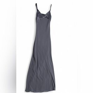 Lavender Slip Dress with Spaghetti Straps